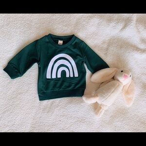 NWOT soft cotton sweater 6-12 mos
